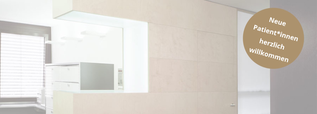 Header Startseite mit Bubble